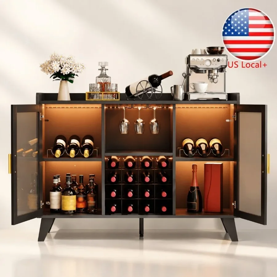 Wine & Beer Guayaquil - Armário de bar com luzes LED