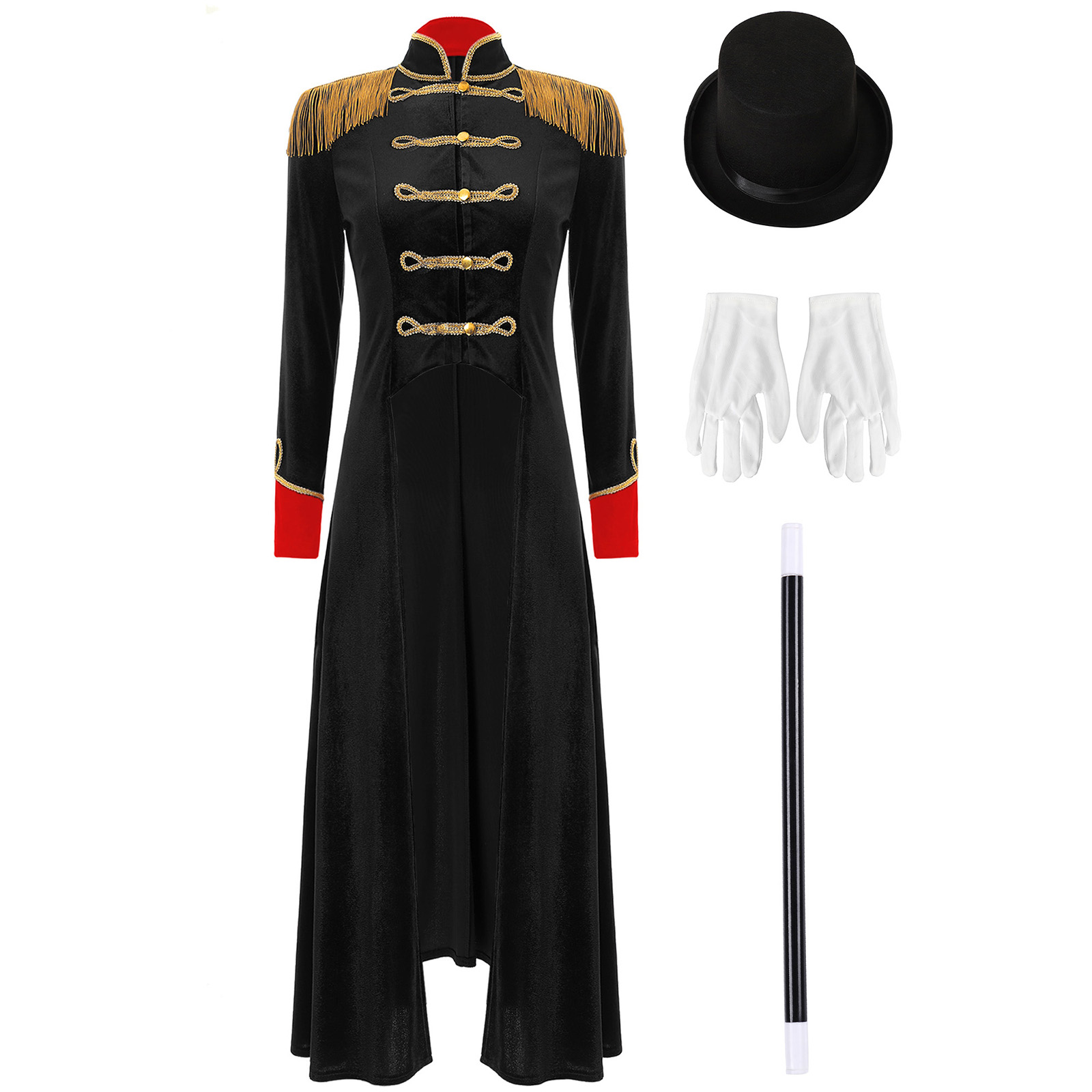 Traje de cosplay de cauda long - Cocktail Shaker Set avaliação e preço